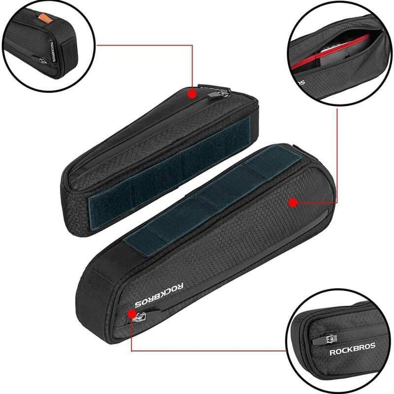 Sakwa rowerowa trójkątna 2w1