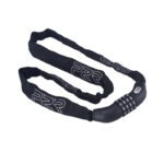 Zapięcie rowerowe stalowe 4x1100mm BLACK