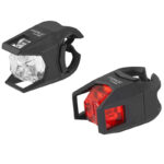 Zestaw lampek rowerowych CAGE