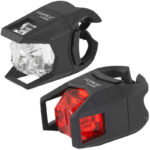 Zestaw lampek rowerowych CAGE