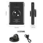 Lampka rowerowa przednia pod licznik JP008