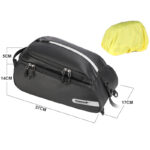 Sakwa rowerowa na bagażnik RK6203BK