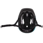 Kask rowerowy dziecięcy z lampką ZEBU TURKUSOWY