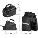 Sakwa rowerowa na bagażnik RK6100BK