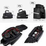 Sakwa rowerowa na bagażnik RK6100BK