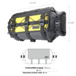 Sakwa rowerowa na kierownicę BHD0011WH