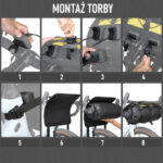 Sakwa rowerowa na kierownicę BHD0011WH