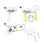 Uchwyt stabilizujący do sakw rowerowych SK501BK