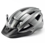 Kask rowerowy z okularami i lampką LED RB1011TI