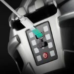 Kask rowerowy z okularami i lampką LED RB1011