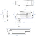 Torba rowerowa na ramę K33GN