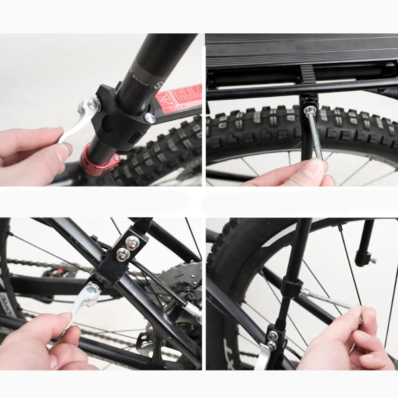 Bagażnik rowerowy do sztycy J001