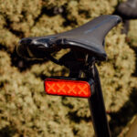 Lampka rowerowa tylna ALARM 300LM