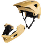 Kask rowerowy Full Face VENOM BEŻOWY MAT