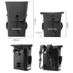 Sakwa rowerowa boczna na bagażnik AS-131