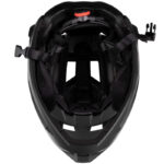 KASK ROWEROWY FULL FACE FORCE VENOM CZARNY MAT L/XL