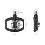 Pedały rowerowe platformowe dwustronne PD303