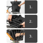 Sakwa rowerowa boczna na bagażnik AS-131