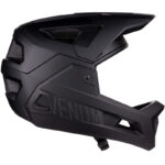 KASK ROWEROWY FULL FACE FORCE VENOM CZARNY MAT L/XL
