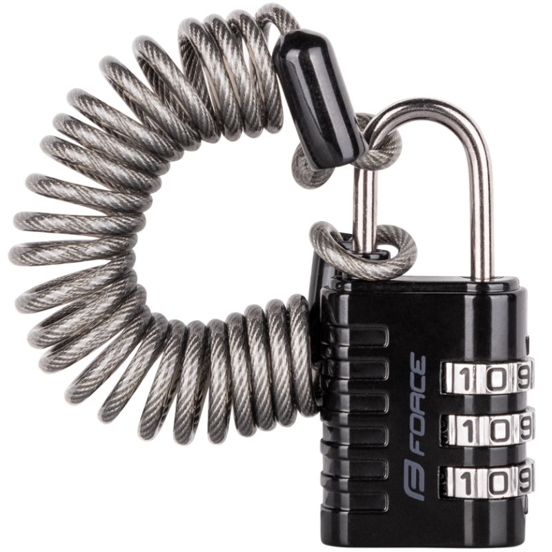 Zapięcie rowerowe linka na szyfr 120CM