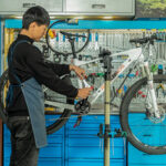 Stojak rowerowy serwisowy regulowany RB4421