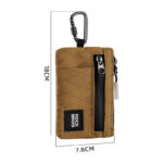 Portfel rowerowy z karabińczykiem L002