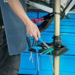 Stojak rowerowy serwisowy regulowany RB4421