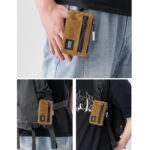 Portfel rowerowy z karabińczykiem L002