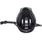 Kask rowerowy dziecięcy Full Face DROP ZIELONO-CZARNY