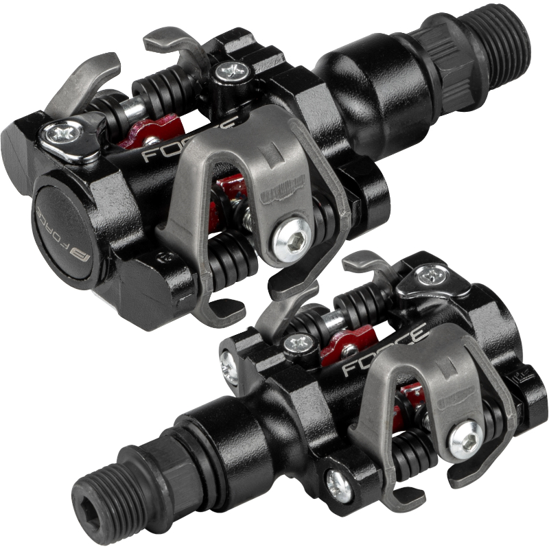 Pedały rowerowe aluminiowe MTB CLICK