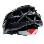 Kask rowerowy STRAIGHT SHINY CZARNO-PLATYNOWY 2