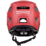 Kask rowerowy dziecięcy Full Face DROP CZERWONO-CZARNY