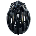 Kask rowerowy STRAIGHT SHINY CZARNO-PLATYNOWY 2