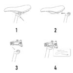 Amortyzator siodełka rowerowego AIR SEAT