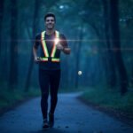 Kamizelka rowerowa odblaskowa AURORA NEON YELLOW/ORANGE