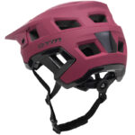 Kask rowerowy TROPS BURGUNDOWY MAT