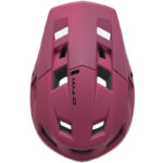 Kask rowerowy TROPS BURGUNDOWY MAT