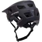 Kask rowerowy TROPS CZARNY MAT
