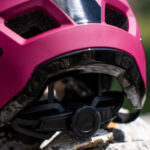 Kask rowerowy TROPS BURGUNDOWY MAT