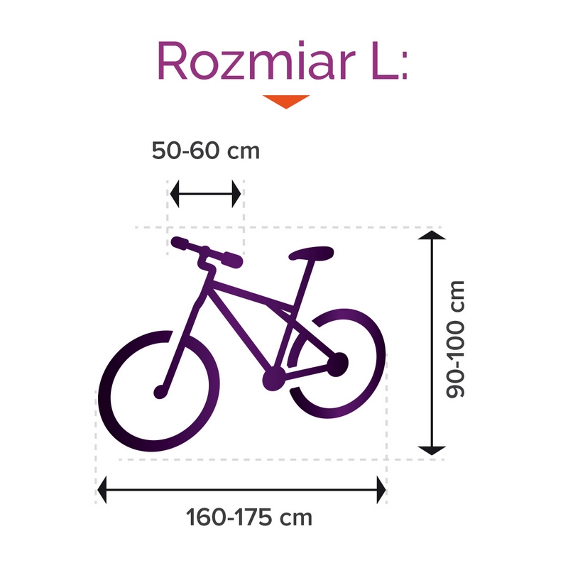 Pokrowiec na rower całoroczny BIKE PURE R. L