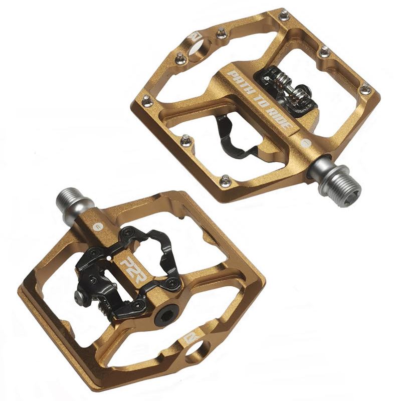 Pedały rowerowe platformowe dwustronne FLATMAN 70SPD CBN