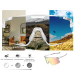 Okulary rowerowe z wymiennymi szkłami ROAD TO SKY RB1003