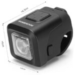 Lampka rowerowa przednia z dzwonkiem SKL01