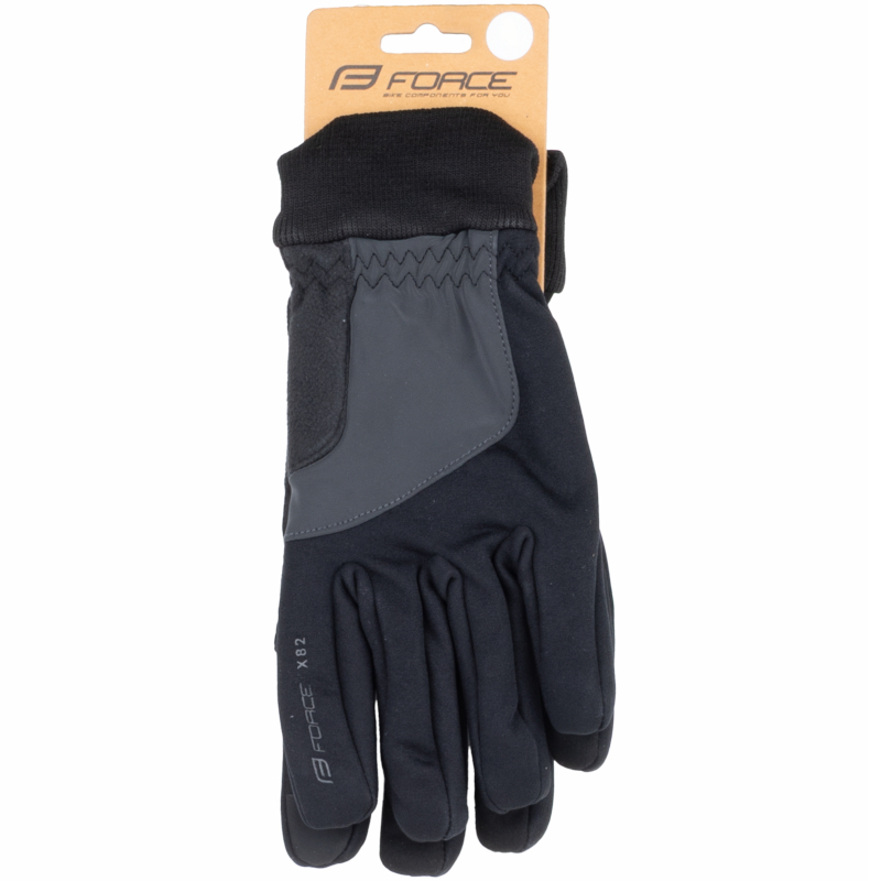Rękawiczki rowerowe długie X82BK