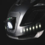 Kask rowerowy z oświetleniem LED ZK-077BK