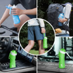 Bidon sportowy zwijany QN800GN