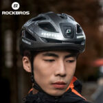 Kask rowerowy z oświetleniem LED ZK-077BK