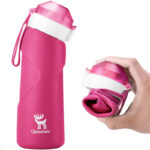 Bidon sportowy zwijany QN800PK