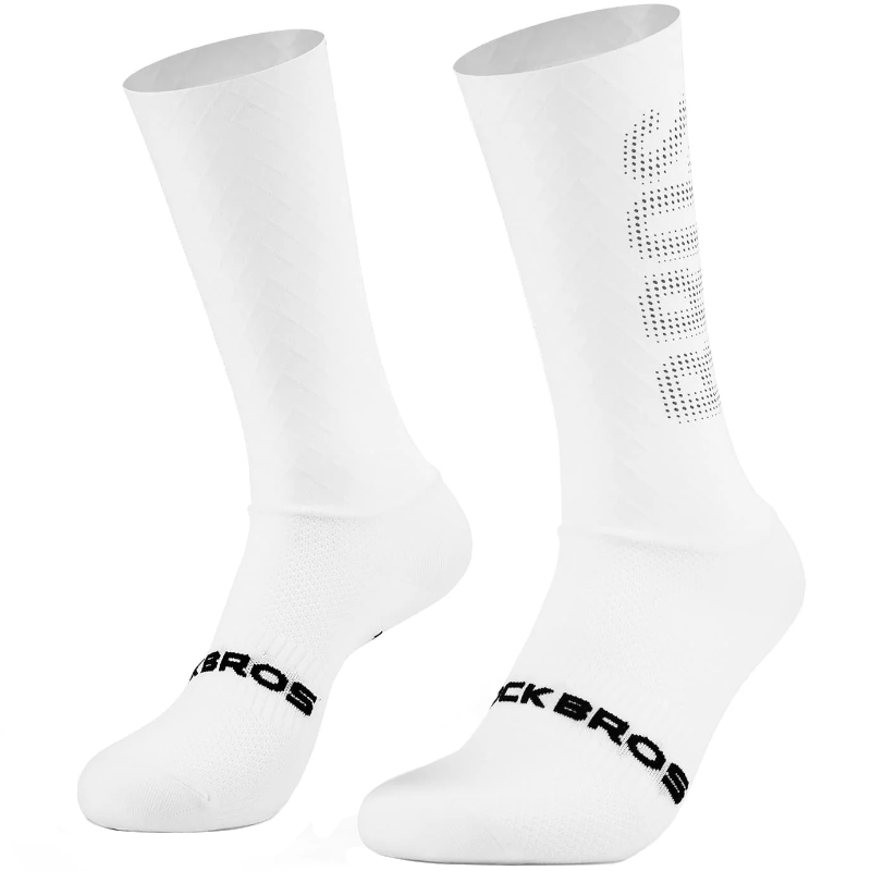 Skarpetki rowerowe kompresyjne RB9006 WHSL