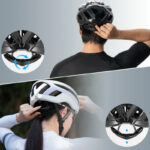 Kask rowerowy z zapięciem magnetycznym LK-79